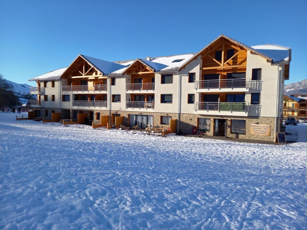 Appartement Les Vallons Au Pied Des Pistes Ancelle Exterior foto